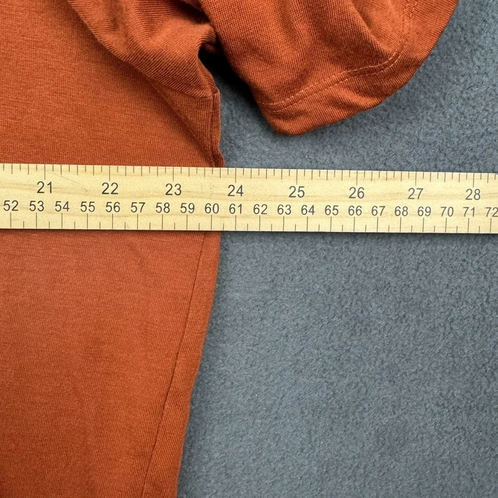 The North Face Polo Shirt Mens XL Burnt Orange Short Sleeve VaporWick Breathable
